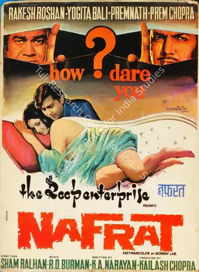 Kailash Chopra (Producer), Nafrat, 1973, Song-Synopsis Booklet