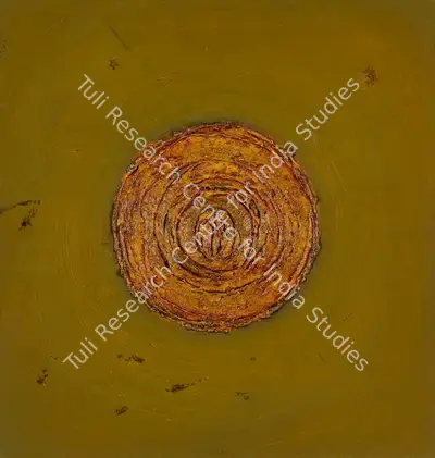 Sohan Qadri (Artist), Innovation-16, 1977, Painting