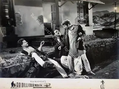 Jaywant Pathare (Cinematographer), Ab Dilli Dur Nahin, 1957, Lobby Card