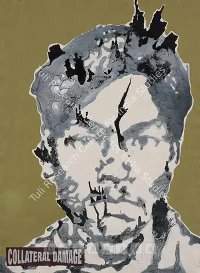 Jitish Kallat (Artist), Collateral Damage, 2003, Painting