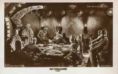 Fritz Arno Wagner (Producer), Die Nibelungen: Kriemhild's Revenge, 1924, Postcard