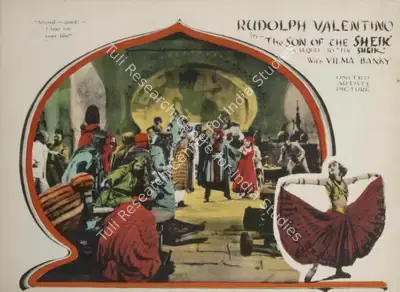 George Fitzmaurice (Director), The Son of the Sheik, 1926, Lobby card