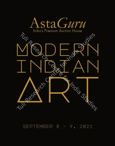 Asta Guru (Auction House), Modern Indian Art, 2021, Auction Catalogue