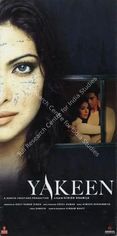 Sujit Kumar Singh (Producer), Yakeen, 2005, Song-Synopsis Booklet
