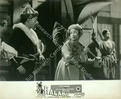 Rajendra Malone (Cinematographer), Halaku, 1956, Lobby Card