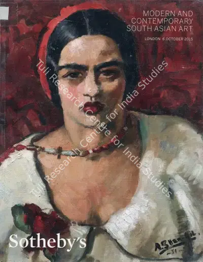 Sotheby's (Auction House), Modern and Contemporary South Asian Art, 2015, Auction Catalogue