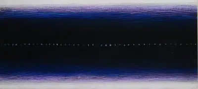 Sohan Qadri (Artist), Abstract, 1998, Drawing