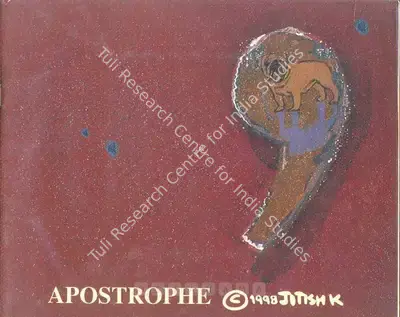 Jitish Kallat (Artist), Apostrophe, 1998, Solo Exhibition Catalogue