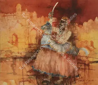 Shyamal Dutta Ray (Artist), Untitled, 1996, Painting