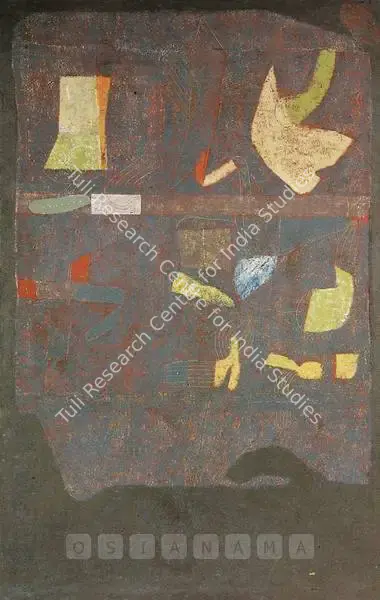 Prabhakar Kolte (Artist), Between You And Me - VI, Painting