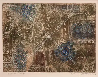 Somnath Hore (Artist), Untitled, 1967, Graphic Art
