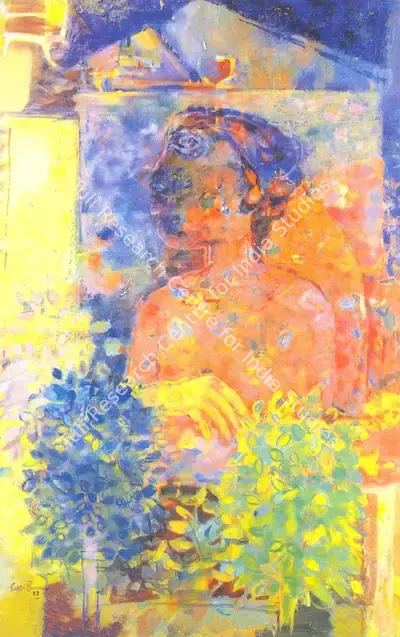 Sakti Burman (Artist), Untitled, 1962, Painting