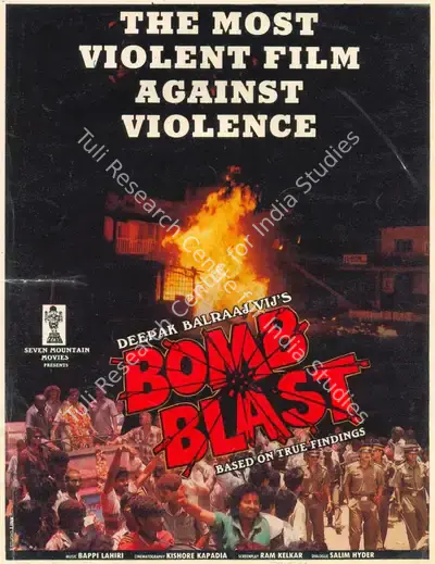 Deepak Balraaj Vij (Producer), Bomb Blast, 1993, Song-Synopsis Booklet