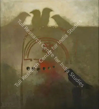 Arun Bose (Artist), Untitled, 1980, Painting