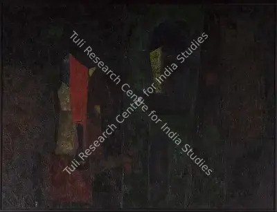 H.A. Gade (Artist), Udepore, 1957, Painting