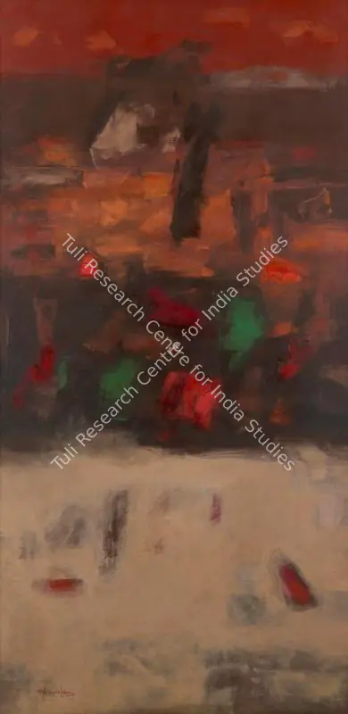 K.M. Adimoolam (Artist), Untitled, 2006, Painting