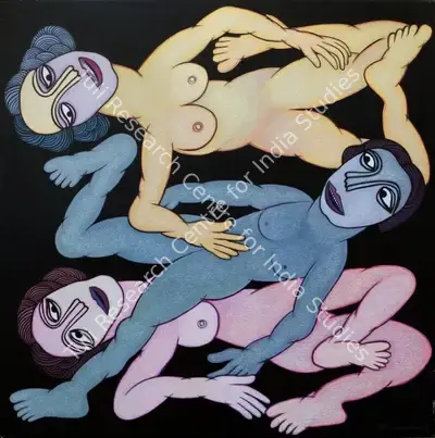 Sheikh Shahajahan (Artist), Untitled, 2007, Painting