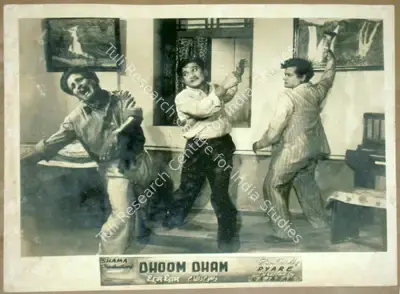Rajaram (Director), Dhoom Dham, 1949, Lobby Card