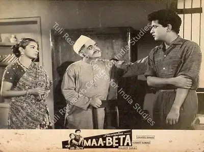 Ranjodh Thakur (Cinematographer), Maa Beta, 1962, Lobby Card