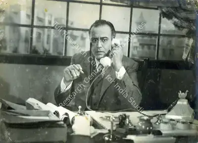 Kishore Sahu (Producer), Rimjhim, 1949, Photographic Still