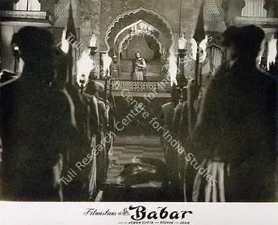 Vasant Beltangdi (Cinematographer), Babar, 1960, Lobby Card