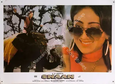 S.M. Anwar (Cinematographer), Shaan, 1980, Lobby Card