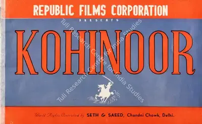 Kohinoor, Playback Singer, 1960