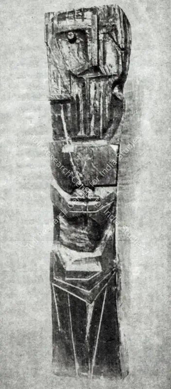 Anila Jacob (Artist), Image in Wood, Sculpture