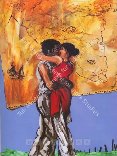 Owais Husain (Artist), The Wedding Of A Summer Wind, Painting