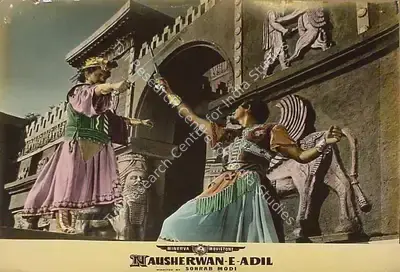 Sohrab Modi (Director), Nausherwan E Adil, 1957, Lobby Card