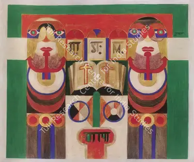 Satish Gujral (Artist), Untitled, 1971, Painting