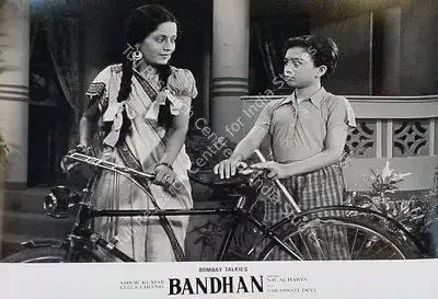 R.D. Pareenja (Cinematographer), Bandhan, 1940, Lobby Card