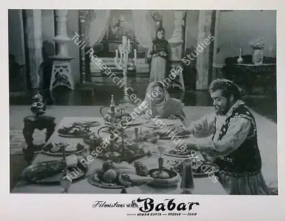Vasant Beltangdi (Cinematographer), Babar, 1960, Lobby Card