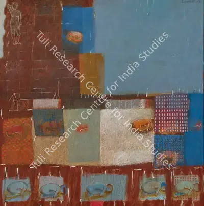 Surinder Kaur (Artist), Self-Esteem, 2003, Painting