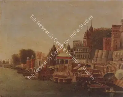 B.L. Bhattacharjee (Artist), Nahas Bathing Ghats, Painting