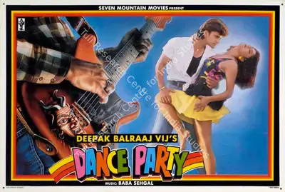 Deepak Balraaj Vij (Producer), Dance Party, 1995, Lobby Card