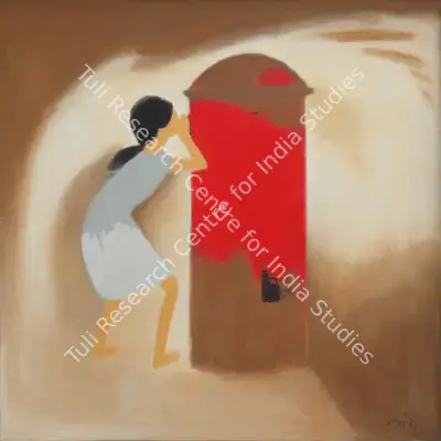 N.S. Bendre (Artist), Untitled, 1974, Painting