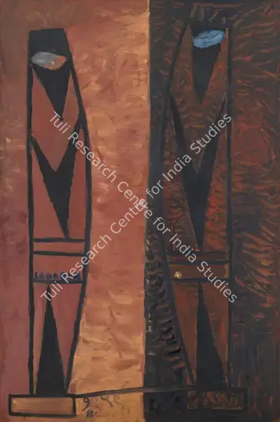 S.K. Bakre (Artist), Untitled, 1959, Painting