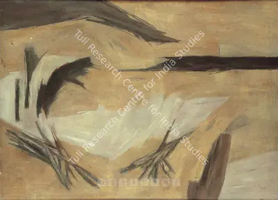 Ramkumar (Artist). Landscape. Oil on canvas, 1983 | Painting | FineArts | 00376664
