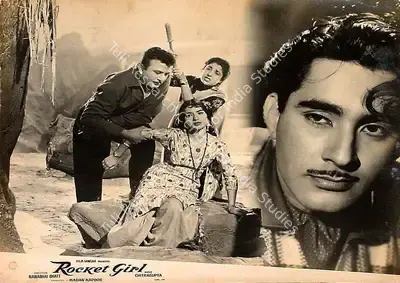 Madan Kapoor (Producer), Rocket Girl, 1962, Lobby Card
