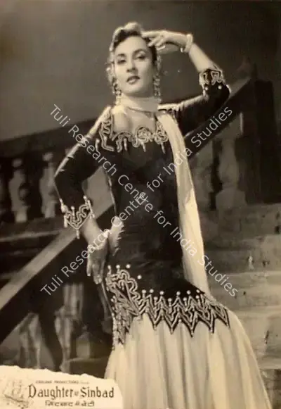 H. Khera (Producer), Sindbad Ki Beti, 1958, Lobby Card