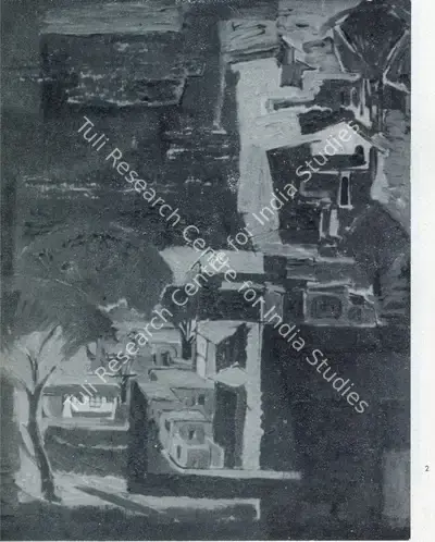 Harkrishen Lall (Artist), In Kangra Valley, Painting