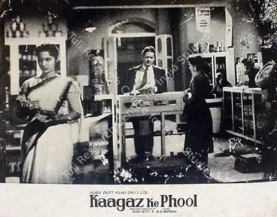 V.K. Murthy (Cinematographer), Kaagaz Ke Phool, 1959, Lobby Card