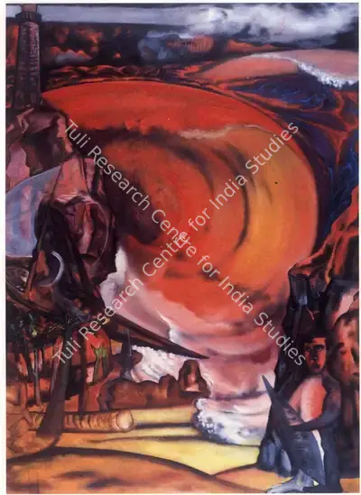 Surendran Nair (Artist), By the Sea, 1991, Painting