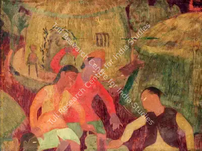 H.A. Gade (Artist), Confluence, Painting