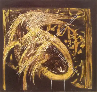 Amitava Dhar (Artist), A Fledgling, 2007, Painting