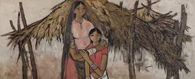 B. Prabha (Artist), Untitled, 1965, Painting