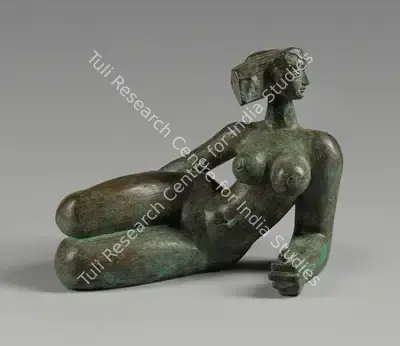 Mistry, Dhruva (Artist). Woman (Study for River). Bronze; Edition 5/5, 1988-1989 | Sculpture | FineArts | 00335533