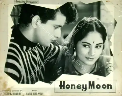 Lekhraj Bhakri (Producer), Honeymoon, 1960, Lobby Card