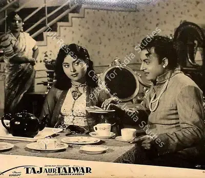 Satya Roy (Producer), Taj Aur Talwar, 1956, Lobby Card